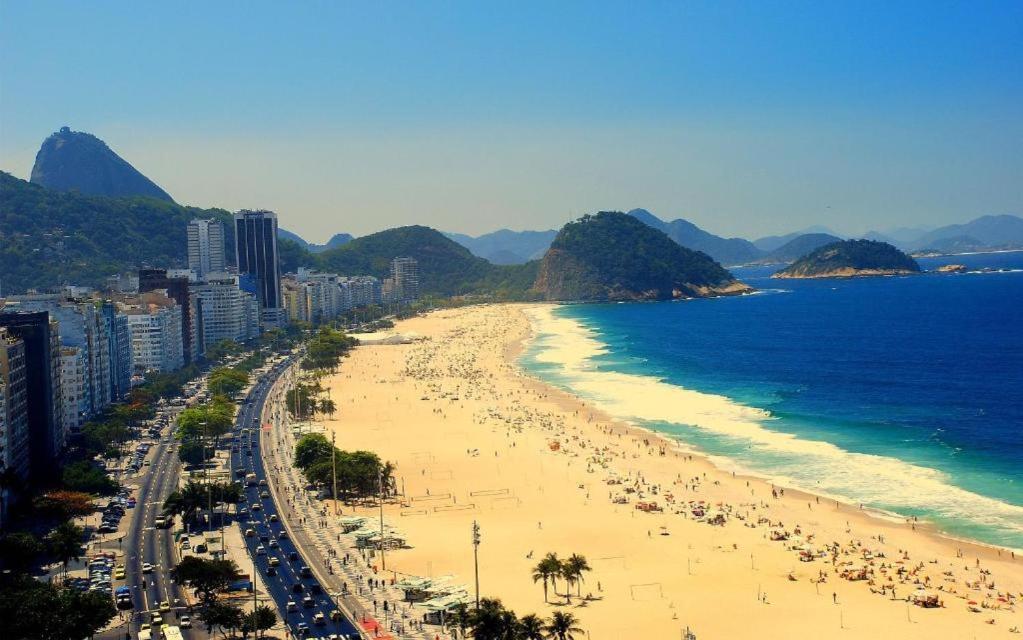 Copacabana 3 Suites, Andar Alto Com Vista Mar, 9 Camas, Enorme, Wifi 300Mb, Ar Condicionado Em Todas Suites, Pauloangerami Mvc1812 Rio de Janeiro Exteriér fotografie